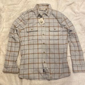 Faherty Brand Sweater Shirt. Large